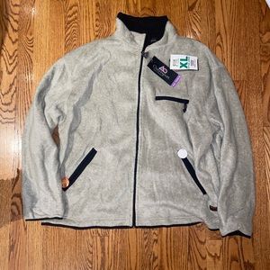 Outersport zip-up hoodie